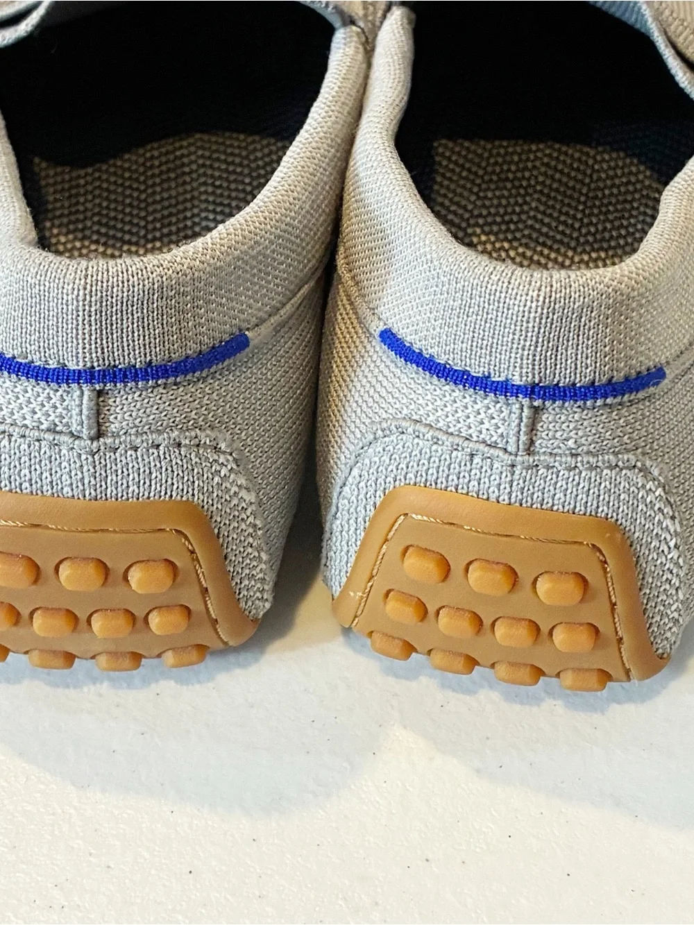 ROTHY'S The Driving Loafer Falcon Gray Knit 10.5
